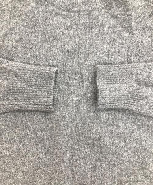 SOFTHYPHEN（ソフトハイフン）SOFTHYPHEN (ソフトハイフン) RWS BASIC CREW NECK KNIT グレー サイズ:3の古着・服飾アイテム