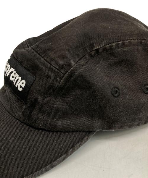 SUPREME（シュプリーム）Supreme (シュプリーム) Washed Chino Twill Camp Cap ブラックの古着・服飾アイテム