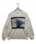 marathon apparel（マラソンアパレル）の古着「90’Sドッグプリントスウェット」｜ホワイト