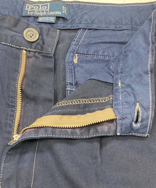 POLO RALPH LAUREN（ポロ・ラルフローレン）POLO RALPH LAUREN (ポロ・ラルフローレン) HAMMOND PANT/チノパン ネイビー サイズ:78.5cm (W31)の古着・服飾アイテム