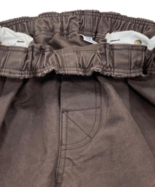 COMFORTABLE REASON（コンフォータブルリーズン）COMFORTABLE REASON (コンフォータブルリーズン) コットンリネンパンツ ブラウン サイズ:Freeの古着・服飾アイテム