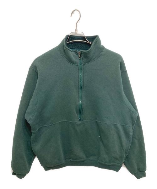 Patagonia（パタゴニア）Patagonia (パタゴニア) ハーフジップスウェット グリーン サイズ:Lの古着・服飾アイテム