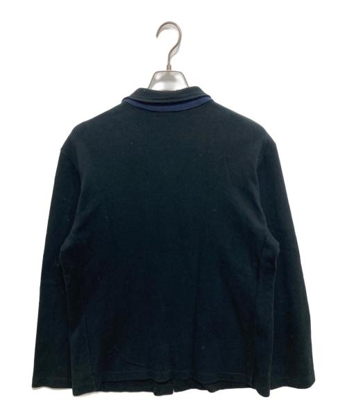 agnes b homme（アニエスベーオム）agnes b homme (アニエスベーオム) スウェットシャツカーディガン ブラック サイズ:2の古着・服飾アイテム