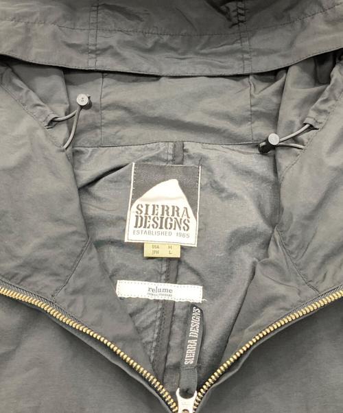 SIERRA DESIGNS（シエラデザインズ）SIERRA DESIGNS (シエラデザインズ) JOURNAL STANDARD relume (ジャーナルスタンダード レリューム) マウンテンパーカー ブラック サイズ:Lの古着・服飾アイテム
