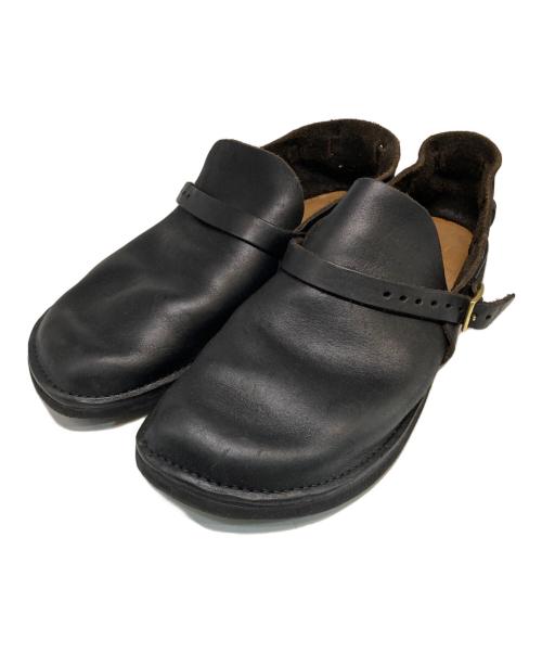 AURORA SHOES（オーロラシューズ）AURORA SHOES (オーロラシューズ) ミドルイングリッシュ ブラック サイズ:SIZE 8 1/2の古着・服飾アイテム