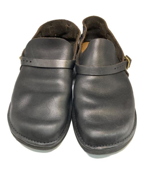 AURORA SHOES（オーロラシューズ）AURORA SHOES (オーロラシューズ) ミドルイングリッシュ ブラック サイズ:SIZE 8 1/2の古着・服飾アイテム