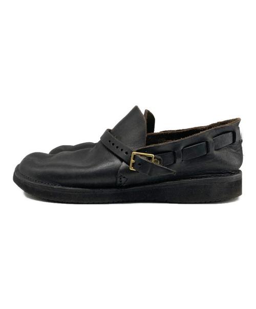 AURORA SHOES（オーロラシューズ）AURORA SHOES (オーロラシューズ) ミドルイングリッシュ ブラック サイズ:SIZE 8 1/2の古着・服飾アイテム