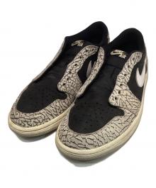 NIKE（ナイキ）の古着「Air Jordan 1 Retro Low OG "Black Cement"」｜ブラック