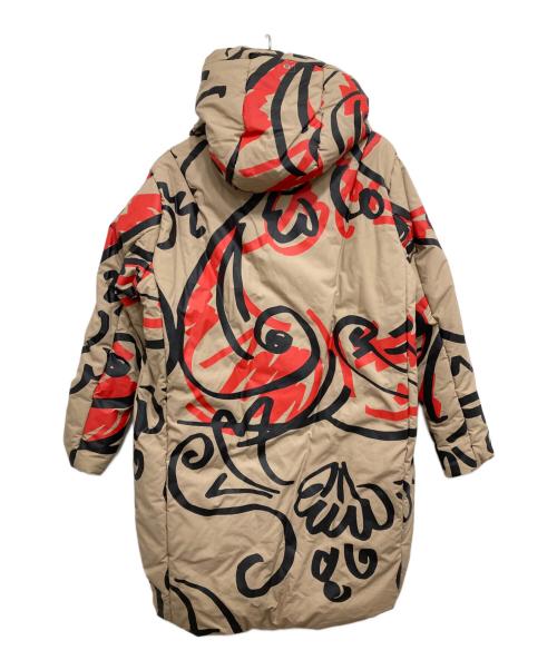Vivienne Westwood man（ヴィヴィアン ウェストウッド マン）Vivienne Westwood man (ヴィヴィアン ウェストウッド マン) グラフィティORB モアパーカー/総柄中綿コート ベージュ サイズ:FREEの古着・服飾アイテム