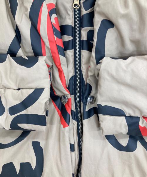 Vivienne Westwood man（ヴィヴィアン ウェストウッド マン）Vivienne Westwood man (ヴィヴィアン ウェストウッド マン) グラフィティORB モアパーカー/総柄中綿コート ベージュ サイズ:FREEの古着・服飾アイテム
