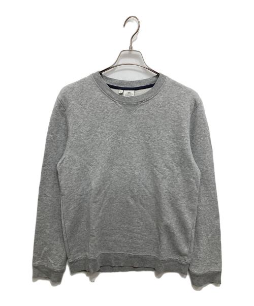Pyrenex（ピレネックス）Pyrenex (ピレネックス) BAZIN/クルーネックスウェット グレー サイズ:Mの古着・服飾アイテム