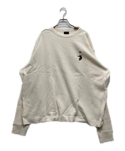 NIKE（ナイキ）NIKE (ナイキ) FRAGMENT DESIGN (フラグメントデザイン) UNION (ユニオン) サーマルロングスリーブカットソー ホワイト サイズ:XLの古着・服飾アイテム