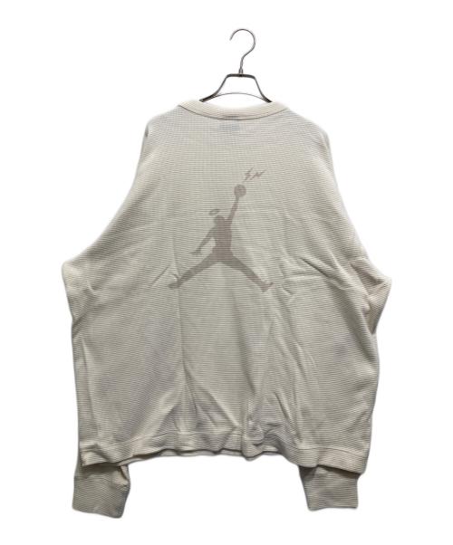 NIKE（ナイキ）NIKE (ナイキ) FRAGMENT DESIGN (フラグメントデザイン) UNION (ユニオン) サーマルロングスリーブカットソー ホワイト サイズ:XLの古着・服飾アイテム
