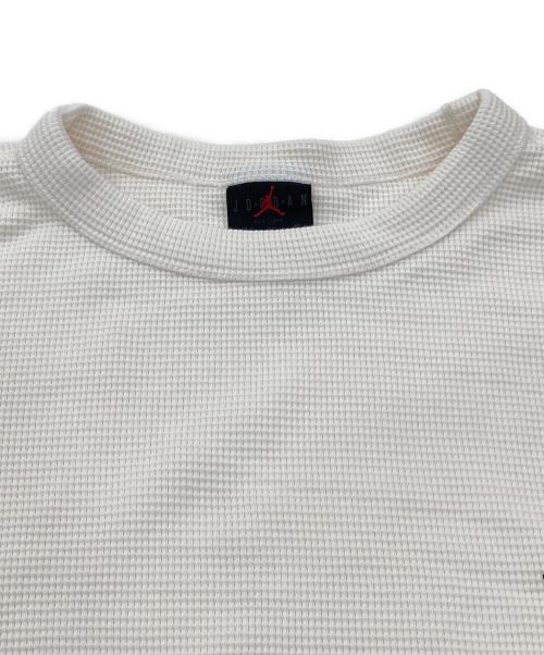 NIKE（ナイキ）NIKE (ナイキ) FRAGMENT DESIGN (フラグメントデザイン) UNION (ユニオン) サーマルロングスリーブカットソー ホワイト サイズ:XLの古着・服飾アイテム