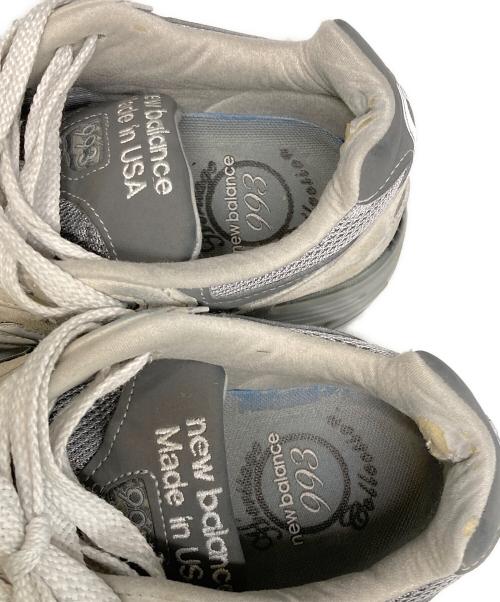 NEW BALANCE（ニューバランス）NEW BALANCE (ニューバランス) 993ローカットスニーカー グレー サイズ:27cmの古着・服飾アイテム