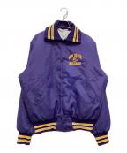 Gem SPORTSWEARジェムスポーツウェア）の古着「70’sナイロンスタジャン」｜ブルー