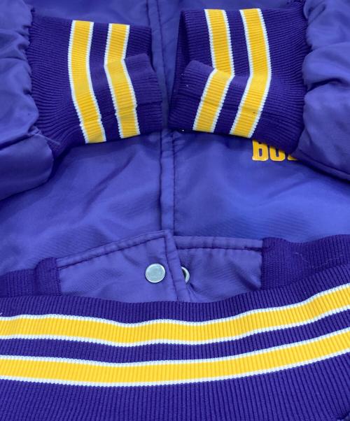 Gem SPORTSWEAR（ジェムスポーツウェア）gem sportswear (ジェムスポーツウェア) 70’sナイロンスタジャン ブルー サイズ:Lの古着・服飾アイテム
