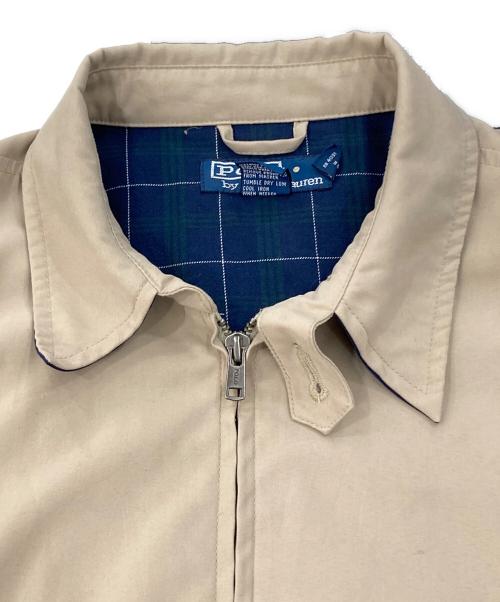 POLO RALPH LAUREN（ポロ・ラルフローレン）POLO RALPH LAUREN (ポロ・ラルフローレン) スイングトップ ベージュ サイズ:Lの古着・服飾アイテム