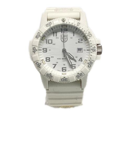 LUMINOX（ルミノックス）LUMINOX (ルミノックス) SEA TURTLE GIANT 0320 SERIES ホワイトの古着・服飾アイテム