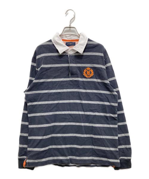 HENRI LLOYD（ヘンリー ロイド）HENRI LLOYD (ヘンリー ロイド) ラガーシャツ グレー サイズ:Lの古着・服飾アイテム