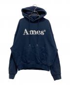 Ames Worldwideアメス ワールドワイド）の古着「プルオーバーパーカー」｜ネイビー