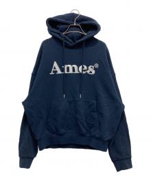 Ames Worldwide（アメス ワールドワイド）の古着「プルオーバーパーカー」｜ネイビー