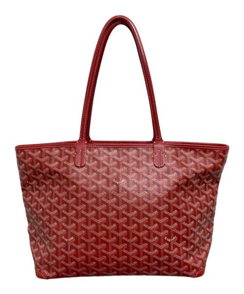 GOYARD（ゴヤール）GOYARD (ゴヤール) アルトワPM/総柄トートバッグ レッドの古着・服飾アイテム