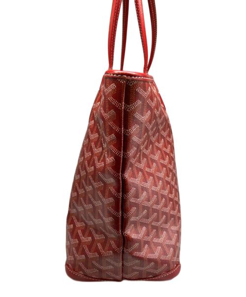 GOYARD（ゴヤール）GOYARD (ゴヤール) アルトワPM/総柄トートバッグ レッドの古着・服飾アイテム