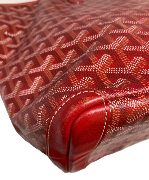 GOYARD（ゴヤール）GOYARD (ゴヤール) アルトワPM/総柄トートバッグ レッドの古着・服飾アイテム