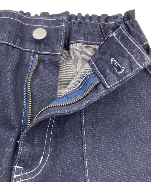 UNMINOU（アンミヌ）UNMINOU (アンミヌ) ベイカーデニムパンツ インディゴ サイズ:FREEの古着・服飾アイテム