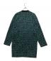 KENZO (ケンゾー) 総ロゴニットワンピース グリーン サイズ:M：9000円