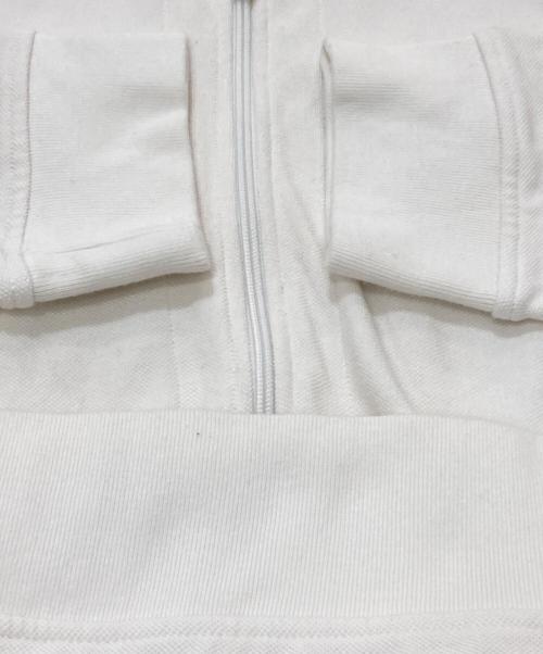 POLO RALPH LAUREN（ポロ・ラルフローレン）POLO RALPH LAUREN (ポロ・ラルフローレン) ジップパーカー ホワイト サイズ:XXLの古着・服飾アイテム