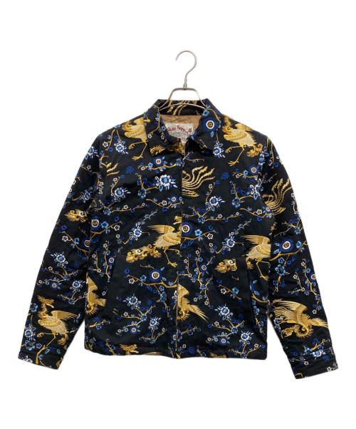 CALEE（キャリー）CALEE (キャリー) Allover embroidery pattern jacket/刺繍ジャケット ブラック サイズ:Mの古着・服飾アイテム