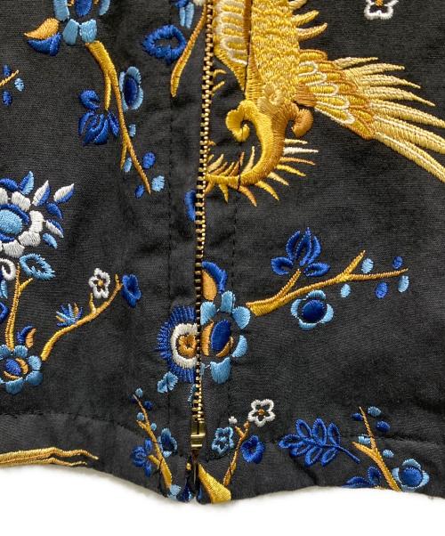 CALEE（キャリー）CALEE (キャリー) Allover embroidery pattern jacket/刺繍ジャケット ブラック サイズ:Mの古着・服飾アイテム