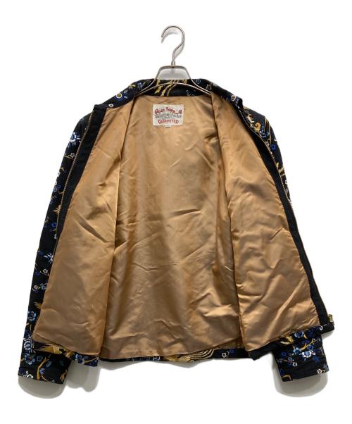 CALEE（キャリー）CALEE (キャリー) Allover embroidery pattern jacket/刺繍ジャケット ブラック サイズ:Mの古着・服飾アイテム