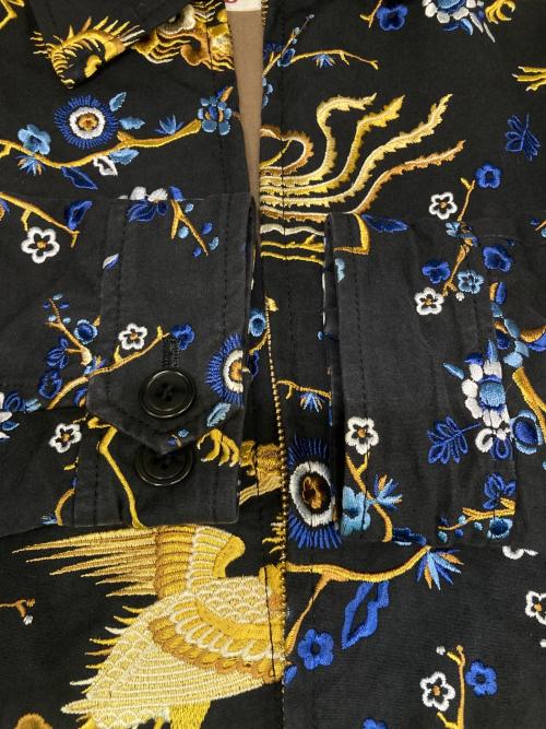 CALEE（キャリー）CALEE (キャリー) Allover embroidery pattern jacket/刺繍ジャケット ブラック サイズ:Mの古着・服飾アイテム