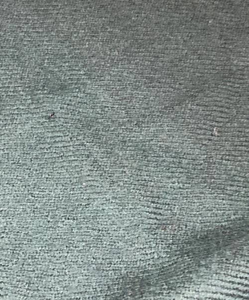 Yohji Yamamoto pour homme（ヨウジヤマモト プールオム）Yohji Yamamoto pour homme (ヨウジヤマモト プールオム) フリンジ付きマフラー グリーン×ブラックの古着・服飾アイテム