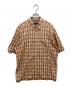 stussy（ステューシー）の古着「90’s半袖チェックシャツ」｜ネイビー