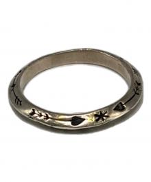 ERICKA NICOLAS BEGEY（エリッカ・ニコラス・ビゲイ）の古着「NAVAJO STAMP RING」｜シルバー