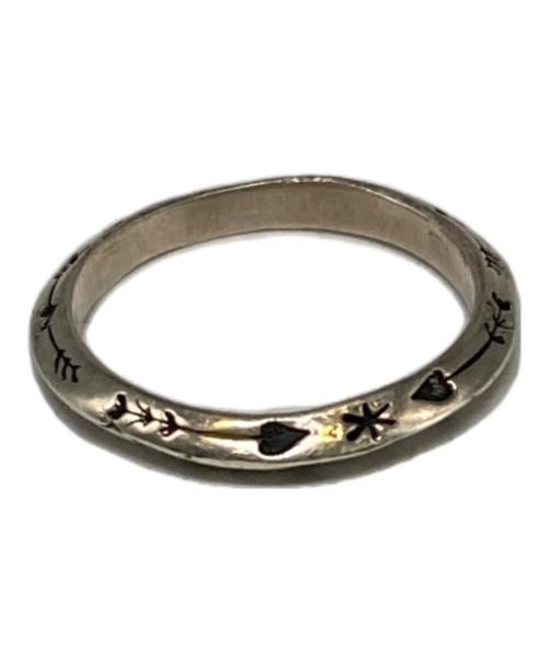 ERICKA NICOLAS BEGEY（エリッカ・ニコラス・ビゲイ）ERICKA NICOLAS BEGEY (エリッカ・ニコラス・ビゲイ) NAVAJO STAMP RING シルバー サイズ:16号の古着・服飾アイテム