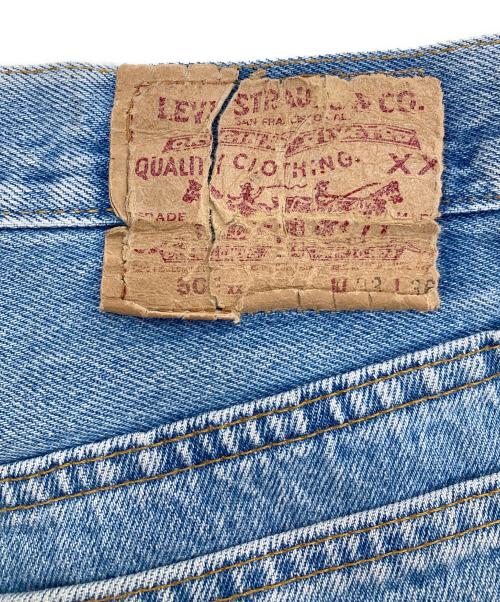 LEVI'S（リーバイス）LEVI'S (リーバイス) 90's 501xxデニムパンツ スカイブルー サイズ:SIZE 83.5cm (W33)の古着・服飾アイテム