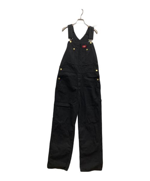 Dickies（ディッキーズ）Dickies (ディッキーズ) ダックキャンバスオーバーオール ブラック サイズ:SIZE 81cm (W32)の古着・服飾アイテム