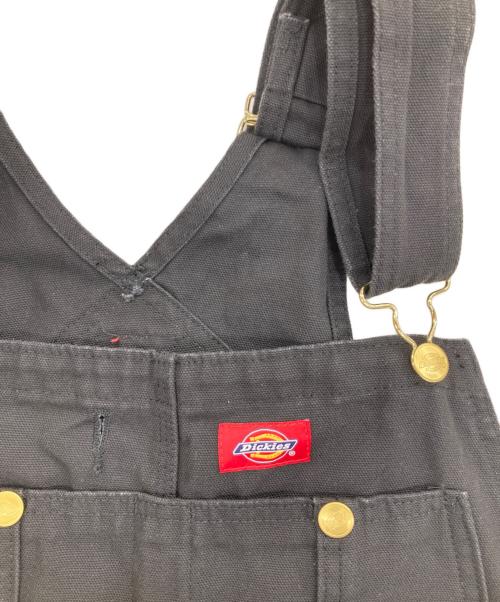 Dickies（ディッキーズ）Dickies (ディッキーズ) ダックキャンバスオーバーオール ブラック サイズ:SIZE 81cm (W32)の古着・服飾アイテム
