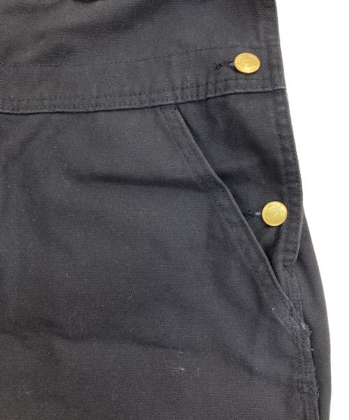 Dickies（ディッキーズ）Dickies (ディッキーズ) ダックキャンバスオーバーオール ブラック サイズ:SIZE 81cm (W32)の古着・服飾アイテム