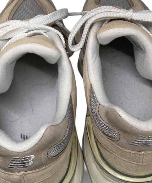 NEW BALANCE（ニューバランス）NEW BALANCE (ニューバランス) ローカットスニーカー ベージュ サイズ:25cmの古着・服飾アイテム