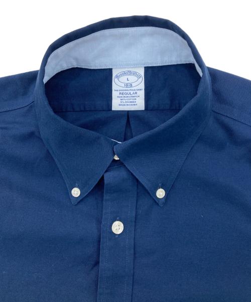 BROOKS BROTHERS（ブルックスブラザーズ）BROOKS BROTHERS (ブルックスブラザーズ) ボタンダウンシャツ ネイビー サイズ:Lの古着・服飾アイテム