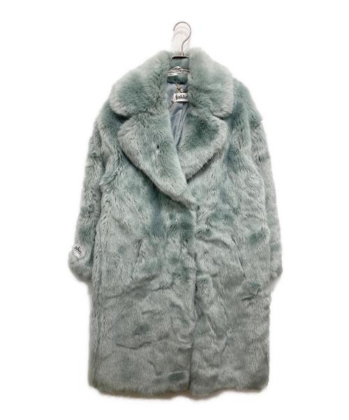 Jakke（ジャッキー）Jakke (ジャッキー) フェイクファーコート グリーン サイズ:SIZE EU38の古着・服飾アイテム