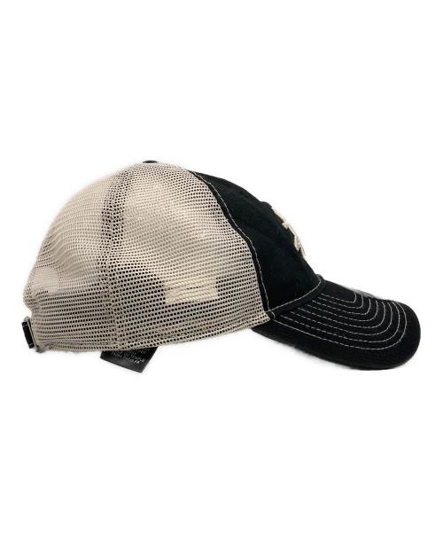 stussy（ステューシー）stussy (ステューシー) New Era (ニューエラ) 9Twenty Basic Trucker/メッシュキャップ ブラックの古着・服飾アイテム