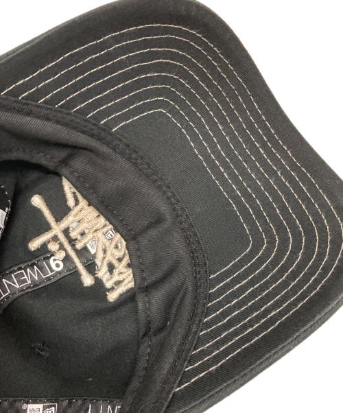 stussy（ステューシー）stussy (ステューシー) New Era (ニューエラ) 9Twenty Basic Trucker/メッシュキャップ ブラックの古着・服飾アイテム
