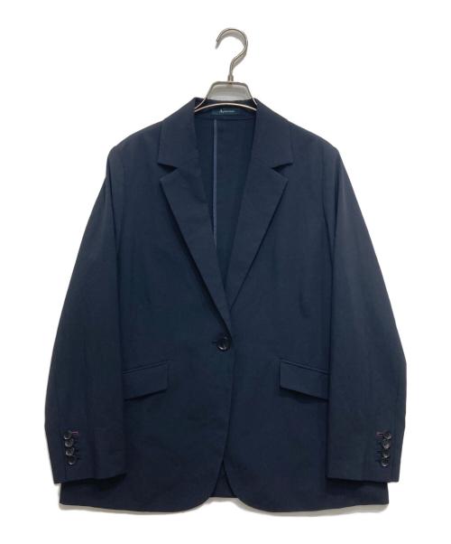 Aquascutum（アクアスキュータム）Aquascutum (アクアスキュータム) ウォルスタージャケット/テーラードジャケット ネイビー サイズ:不明の古着・服飾アイテム